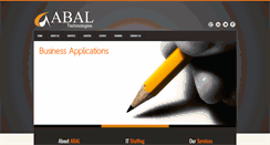 Desktop Screenshot of abaltech.com